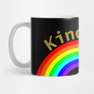 Gold Kindness Rainbow Mug